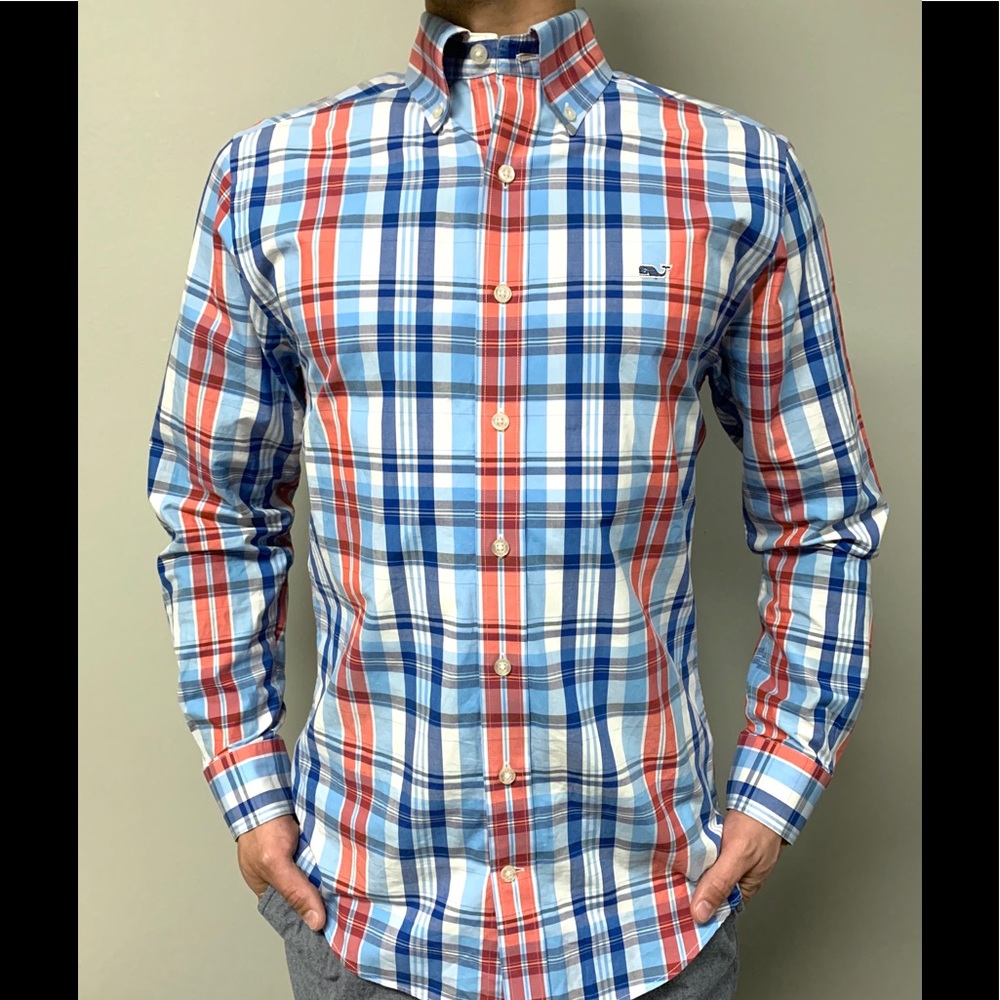Men’s Vineyard Vines Slim Cut LS Button Down